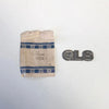 NEU NOS Schriftzug Emblem "GLS" hinten grau Original Opel Ascona C