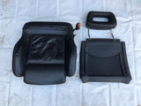 Vordersitz Sportsitz Leder vorne rechts schwarz Orig Audi 80 B4 90 B3 100 C4