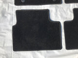 NEU Satz 4 Fußmatten Teppiche gerippt vo hi schwarz Original Opel Insignia A