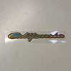 NEU NOS Schriftzug Emblem "California" Kotflügel vorne Original Opel Astra F