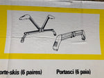 NEU NOS Skiträger Dachträger abschließbar 6 Paar Ski Original Opel Kadett E