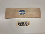 NEU NOS Schriftzug Emblem "GLS" hinten Original Opel Ascona C
