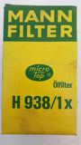 Original MANN H938/1x Ölfilter H938 1x